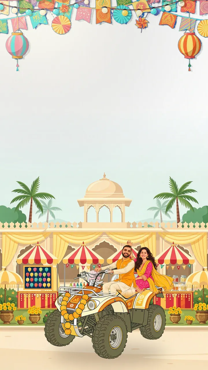 Phool & Fitoor — illustration from the invitation film