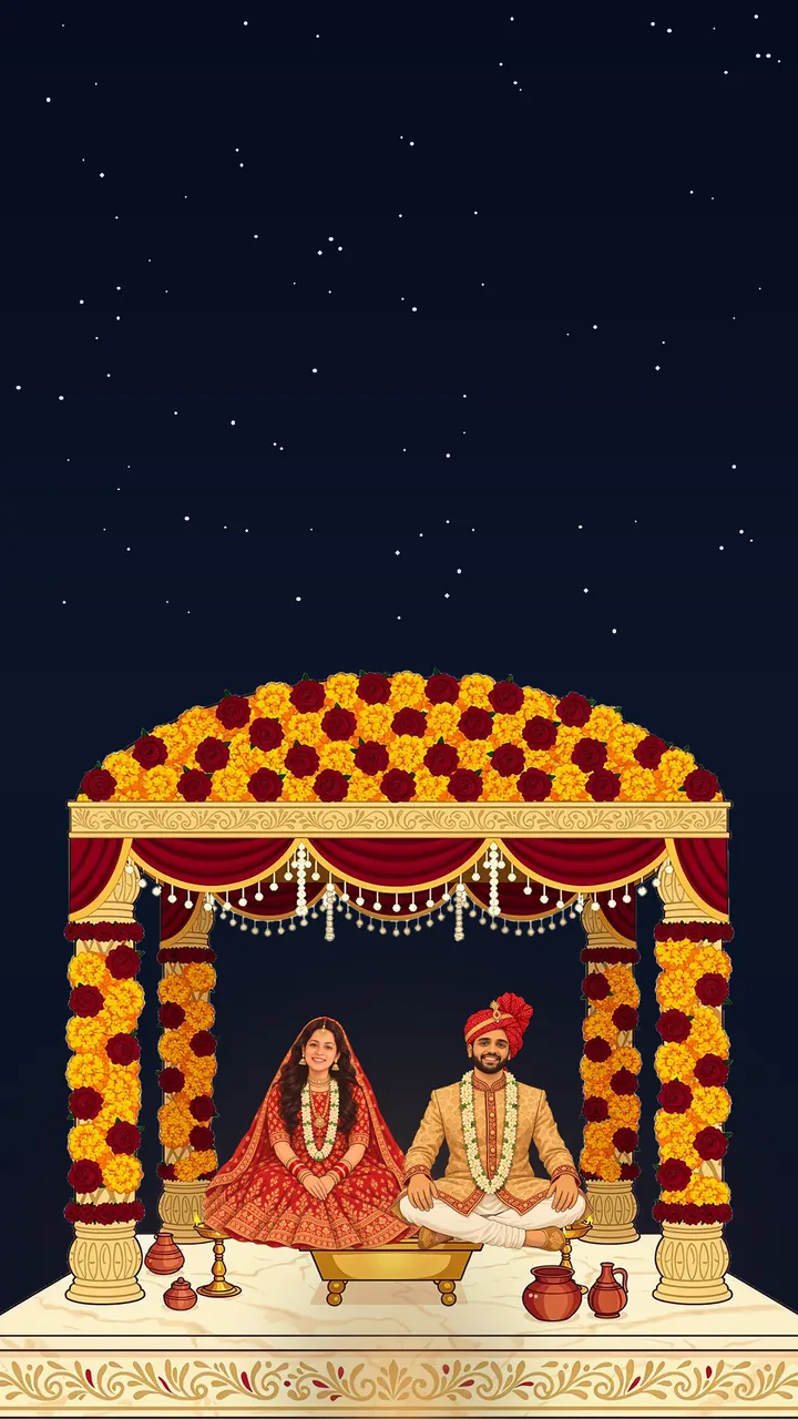 Phere & Forever — illustration from the invitation film